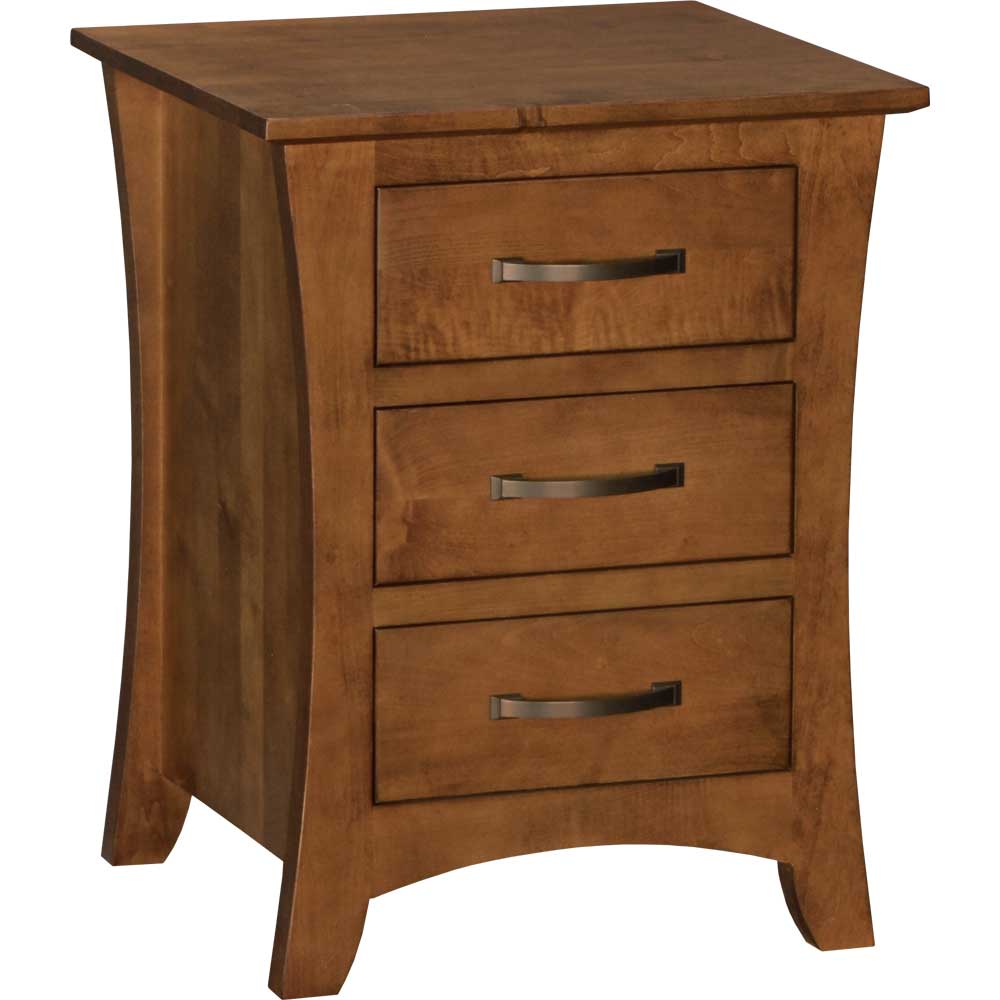 Solid Wood Furniture Ashville BN21 Nightstand Stuart David
